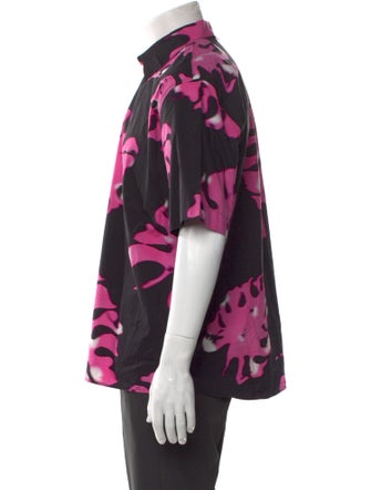 MSGM Printed Short Sleeve Shirt