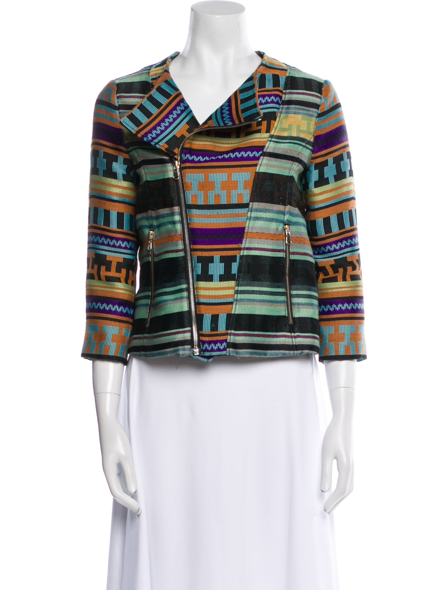 MSGM Printed Evening Jacket