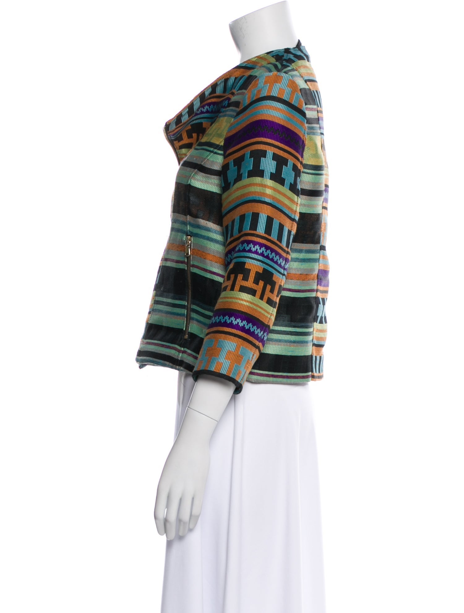 MSGM Printed Evening Jacket