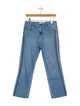 MSGM High-Rise Straight Leg Jeans