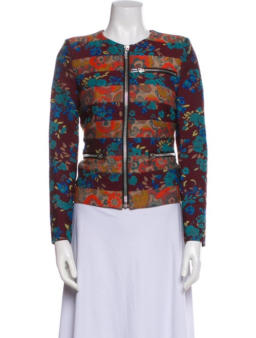 MSGM Floral Print Jacket