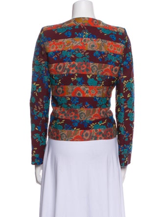 MSGM Floral Print Jacket