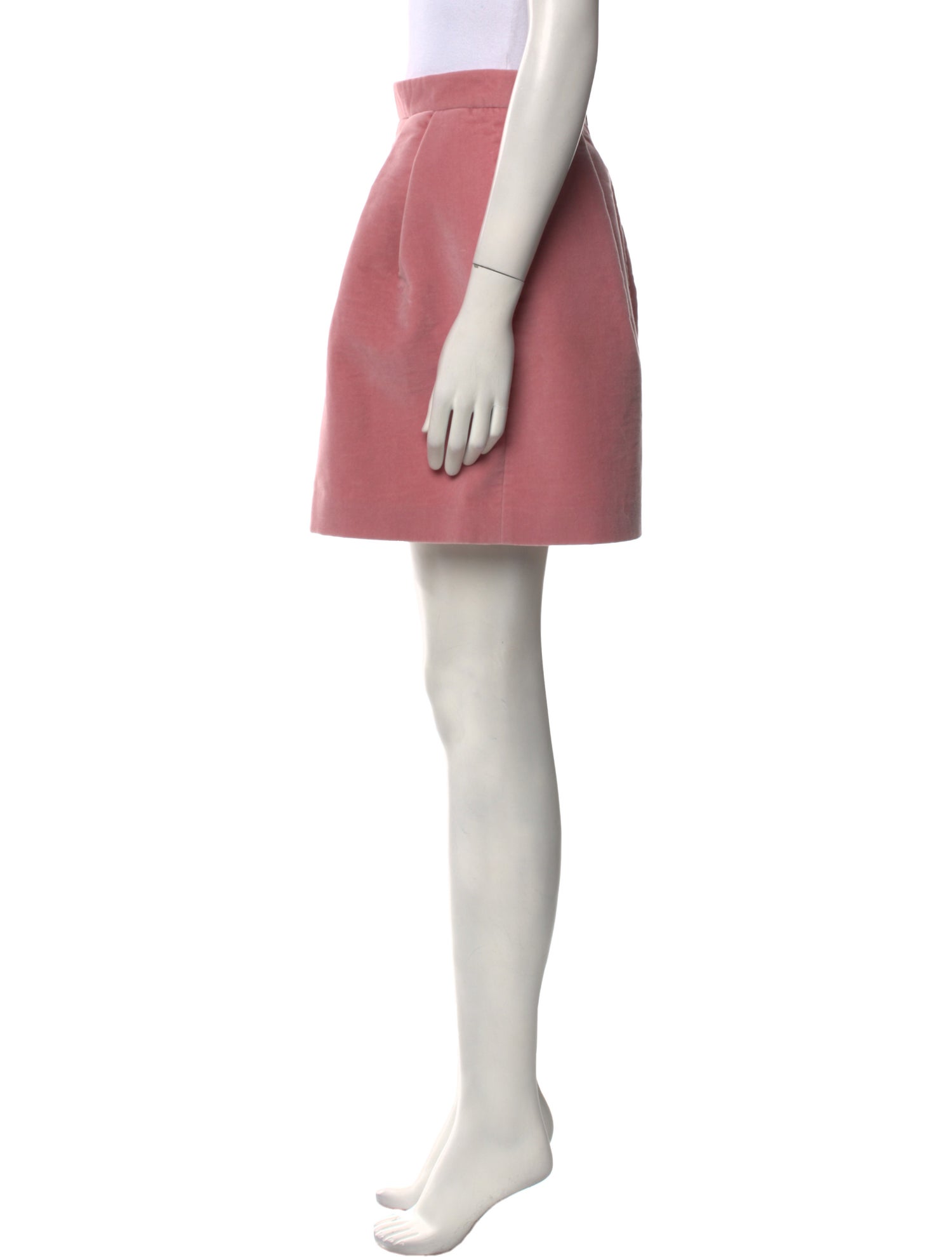 MSGM Pleated Accents Mini Skirt