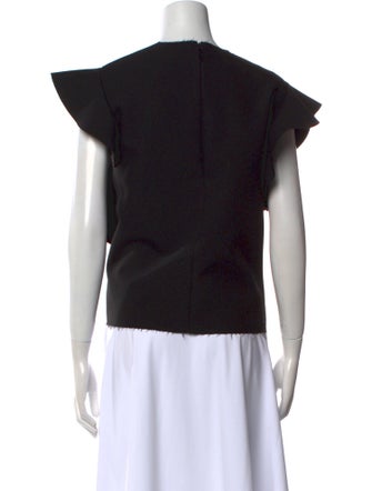 MSGM Crew Neck Short Sleeve Top