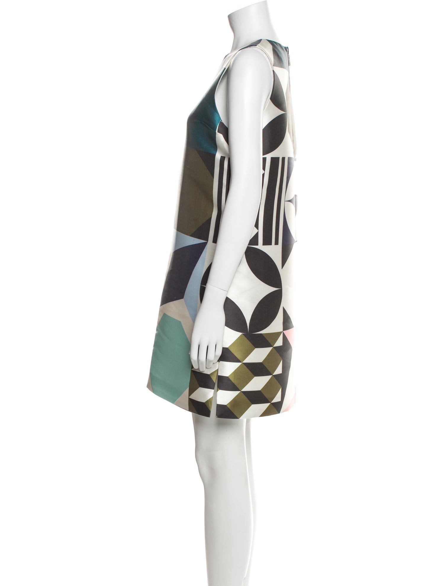 MSGM Printed Mini Dress