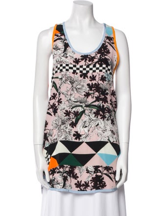 MSGM Silk Printed Tunic