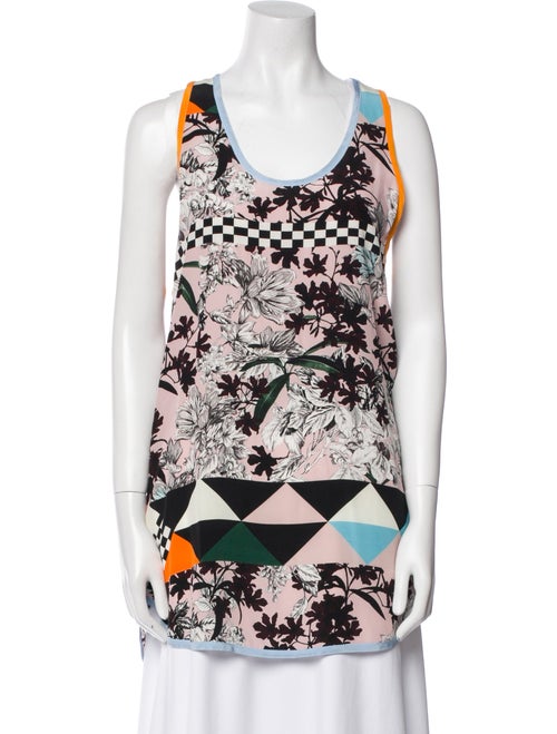 MSGM Silk Printed Tunic