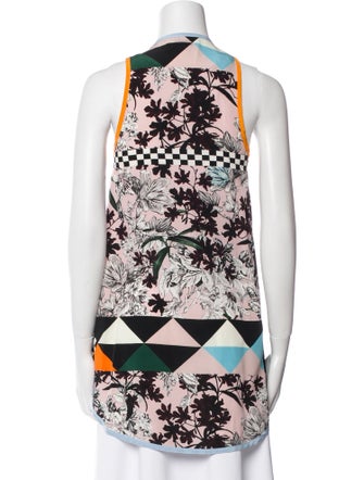 MSGM Silk Printed Tunic