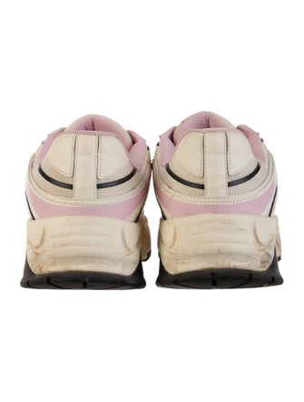 MSGM Mesh Colorblock Pattern Sneakers