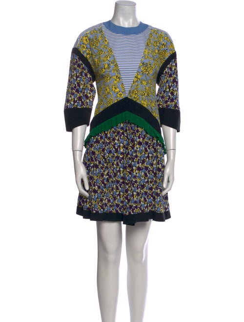 MSGM Silk Mini Dress