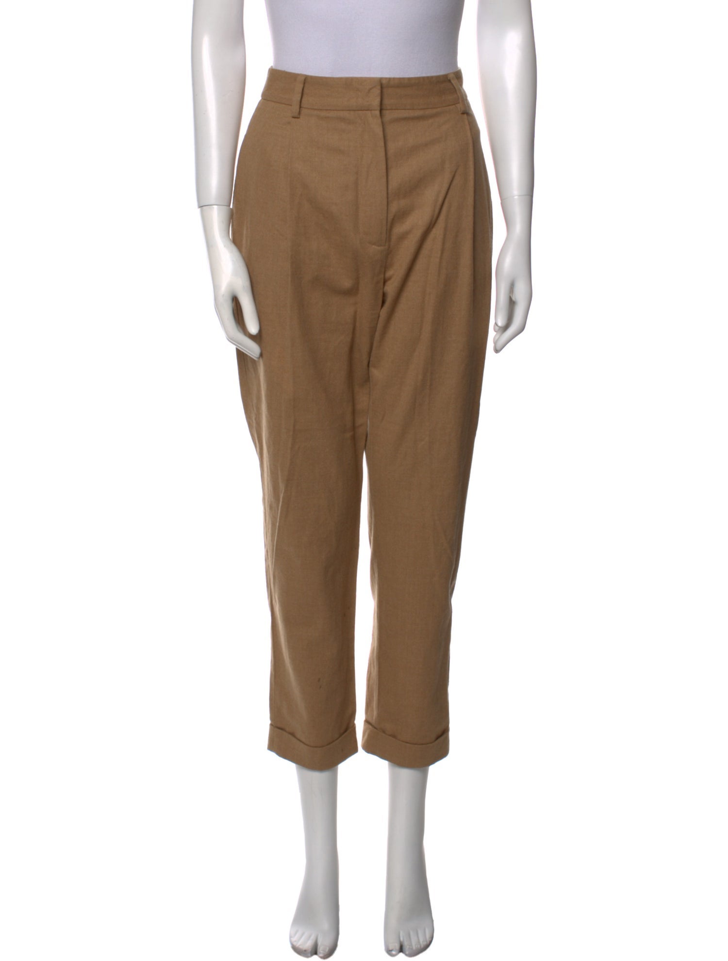 MSGM Virgin Wool Straight Leg Pants