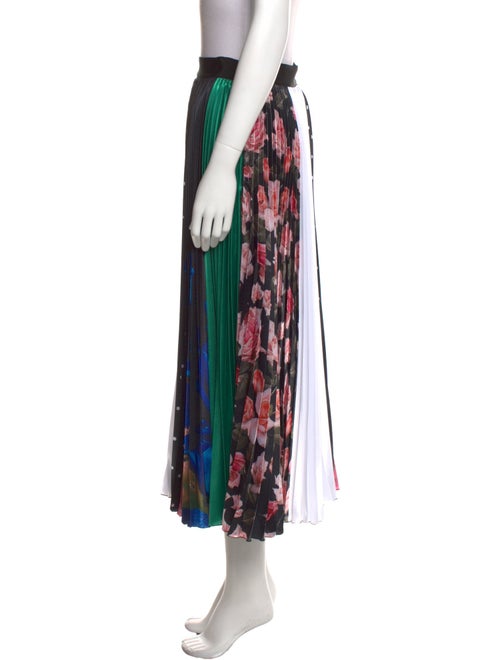 MSGM Striped Midi Length Skirt