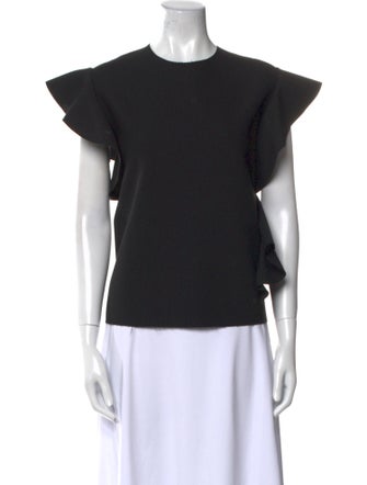 MSGM Crew Neck Short Sleeve Top