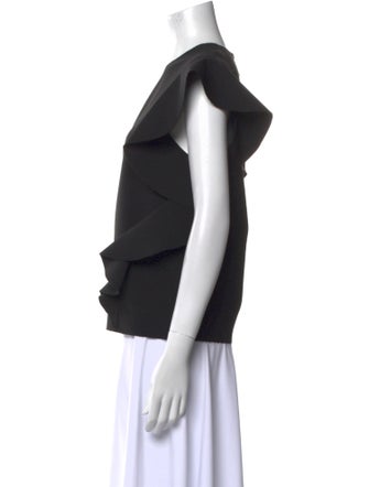 MSGM Crew Neck Short Sleeve Top