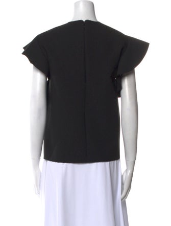 MSGM Crew Neck Short Sleeve Top