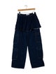 MSGM High-Rise Wide Leg Jeans
