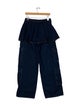 MSGM High-Rise Wide Leg Jeans