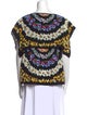 MSGM Silk Printed T-Shirt