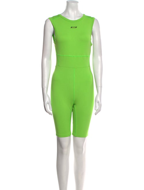 MSGM Scoop Neck Romper