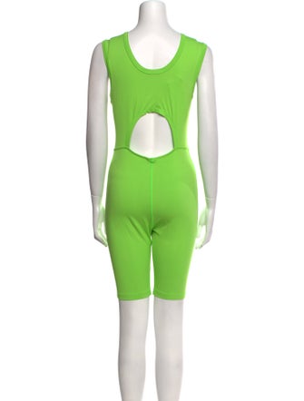 MSGM Scoop Neck Romper