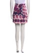 MSGM Floral Print Mini Skirt
