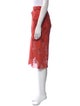 MSGM Lace Pattern Knee-Length Skirt