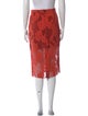 MSGM Lace Pattern Knee-Length Skirt