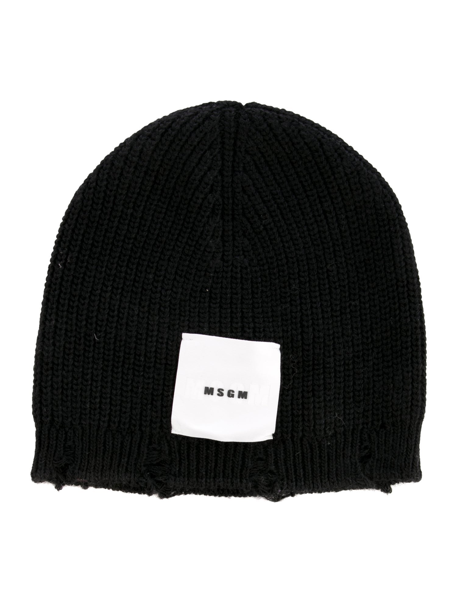 MSGM Knitted beanie hat