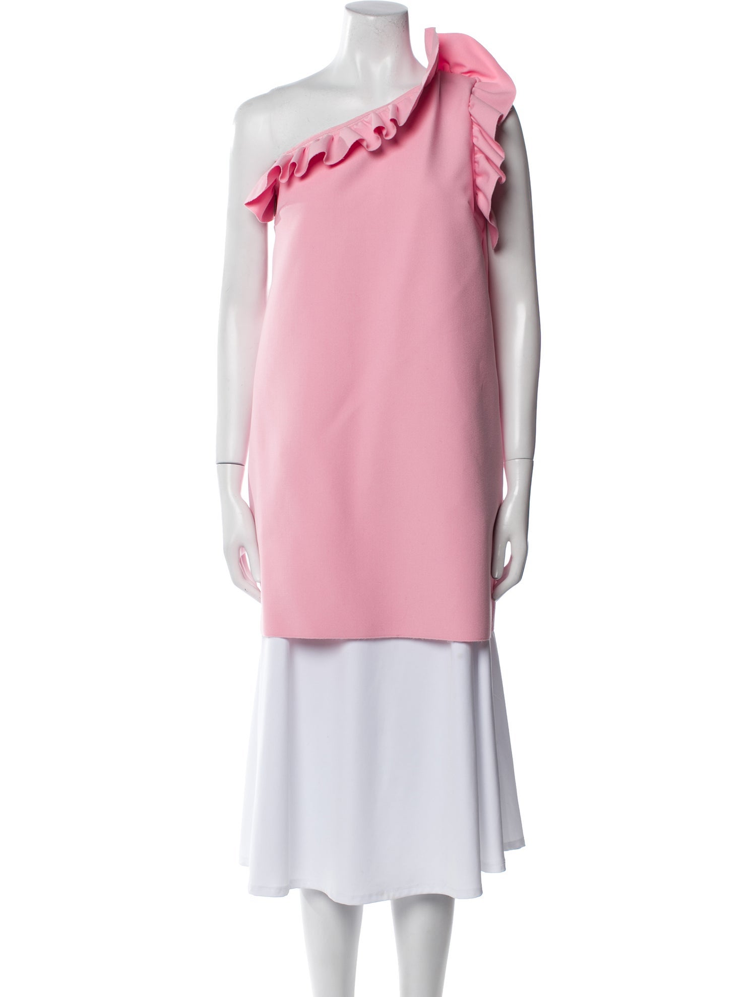 MSGM One-Shoulder Sleeveless Tunic