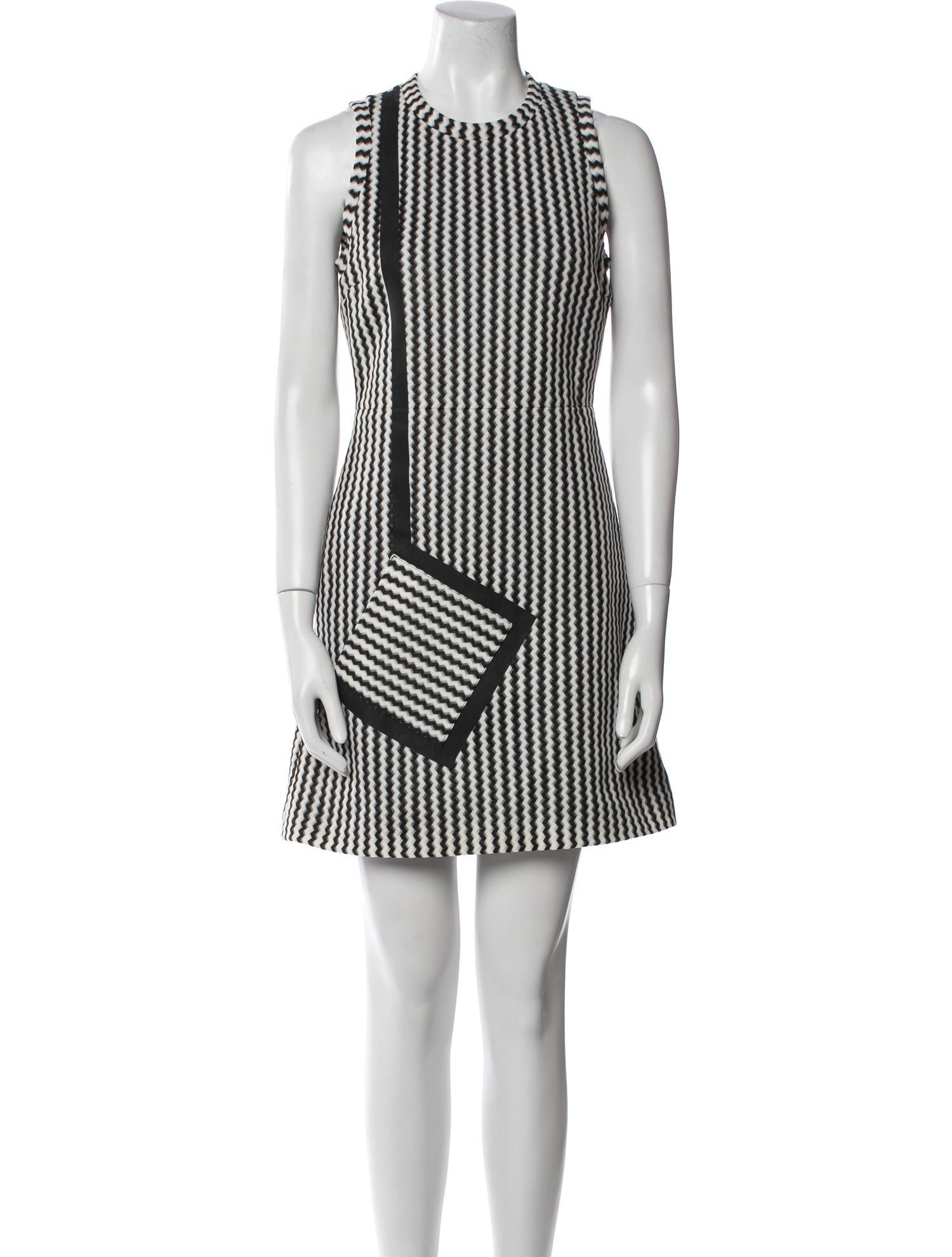 MSGM Striped Mini Dress