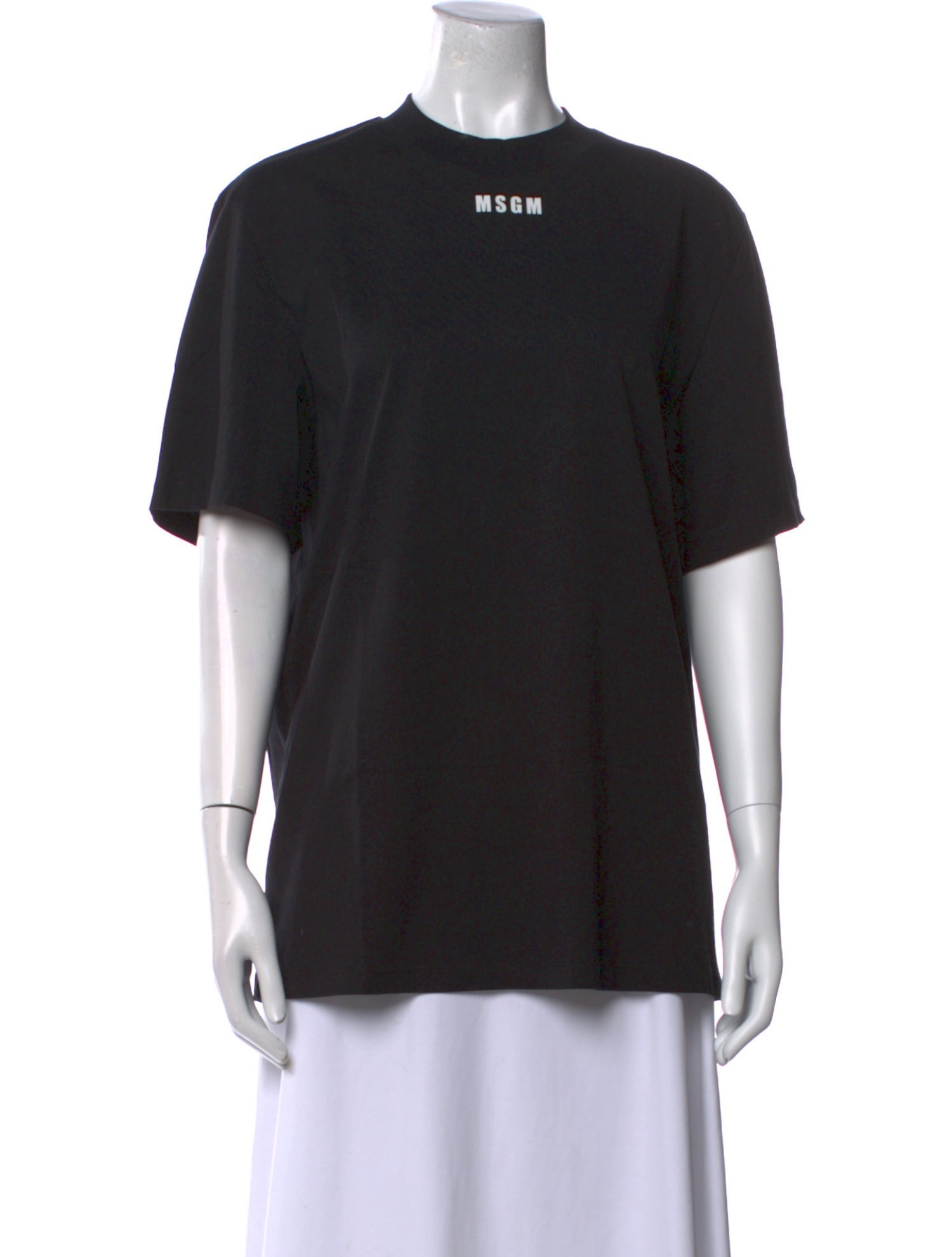 MSGM Crew Neck Short Sleeve T-Shirt