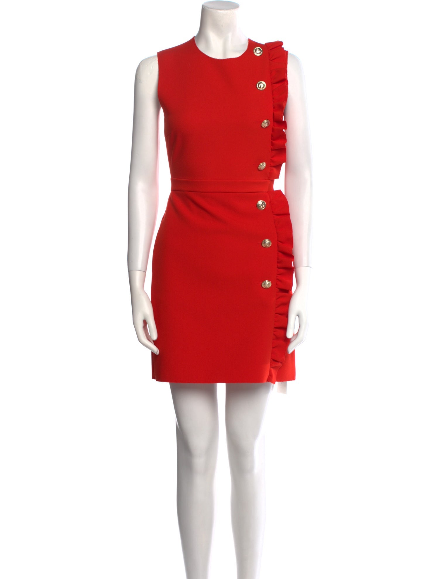 MSGM Crew Neck Mini Dress