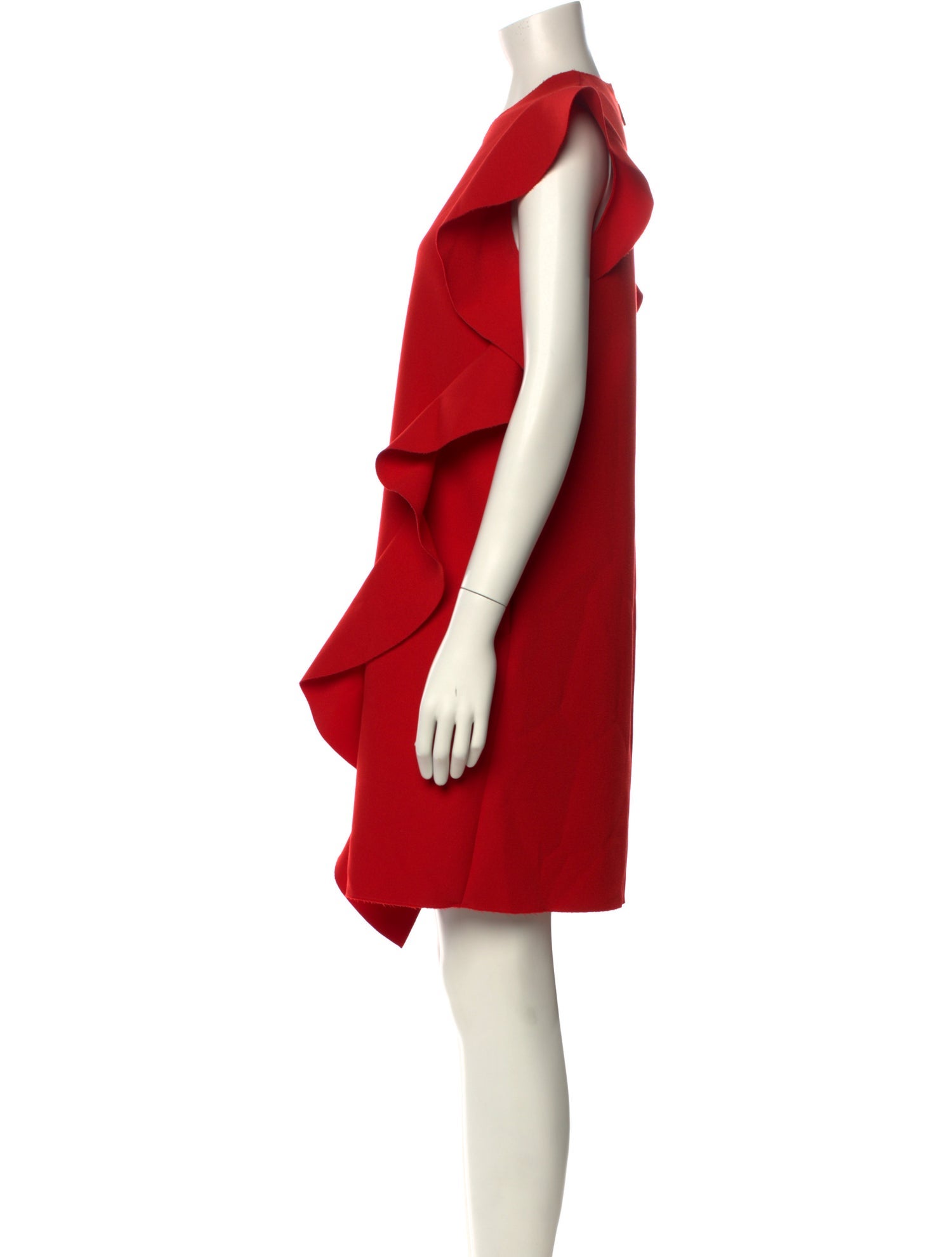 MSGM Crew Neck Mini Dress