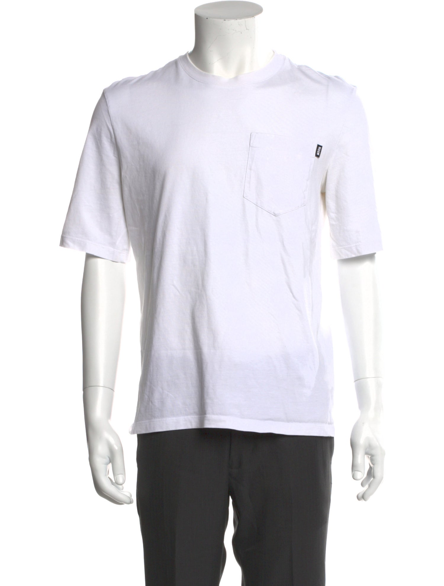 MSGM Crew Neck Short Sleeve T-Shirt