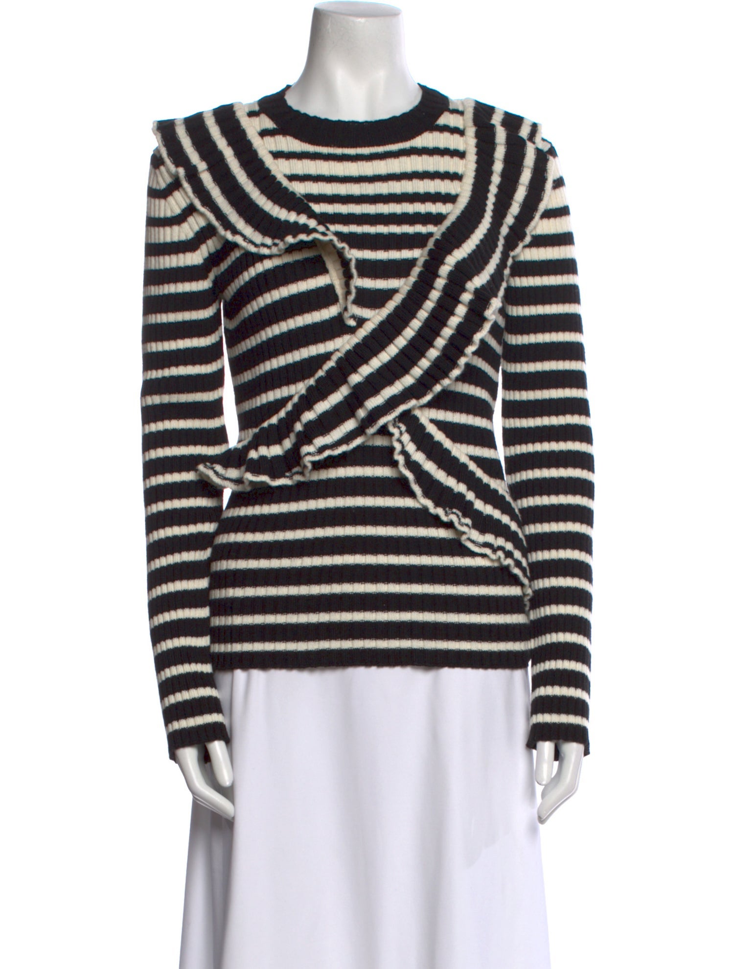 MSGM Wool Striped Sweater