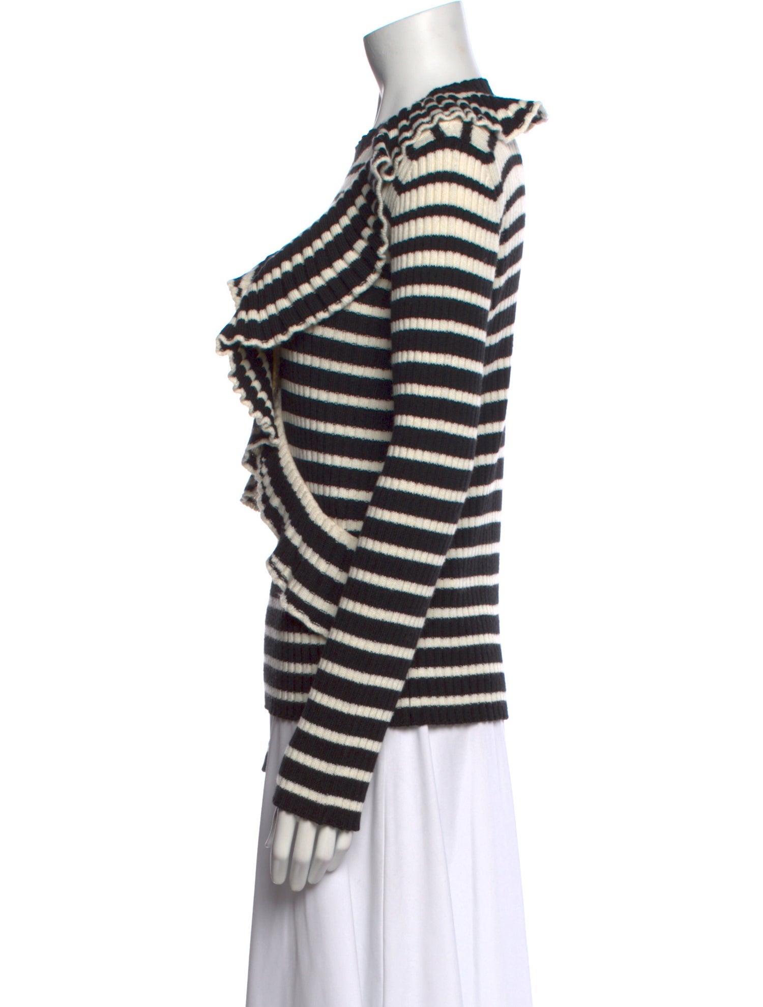 MSGM Wool Striped Sweater