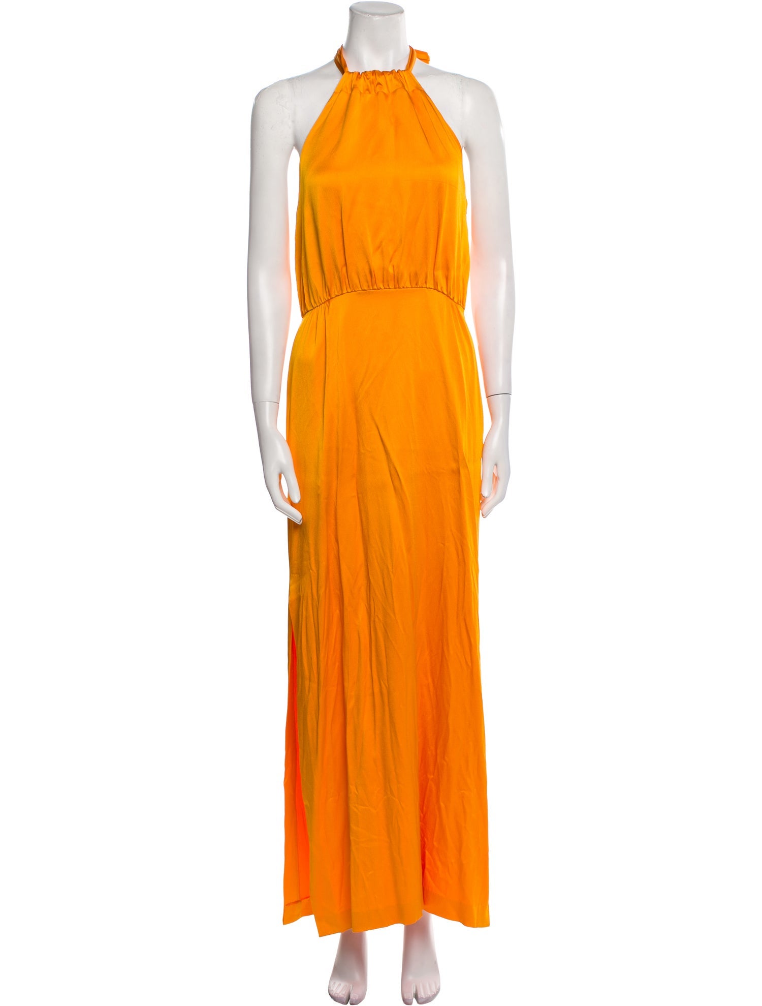 MSGM Halterneck Long Dress