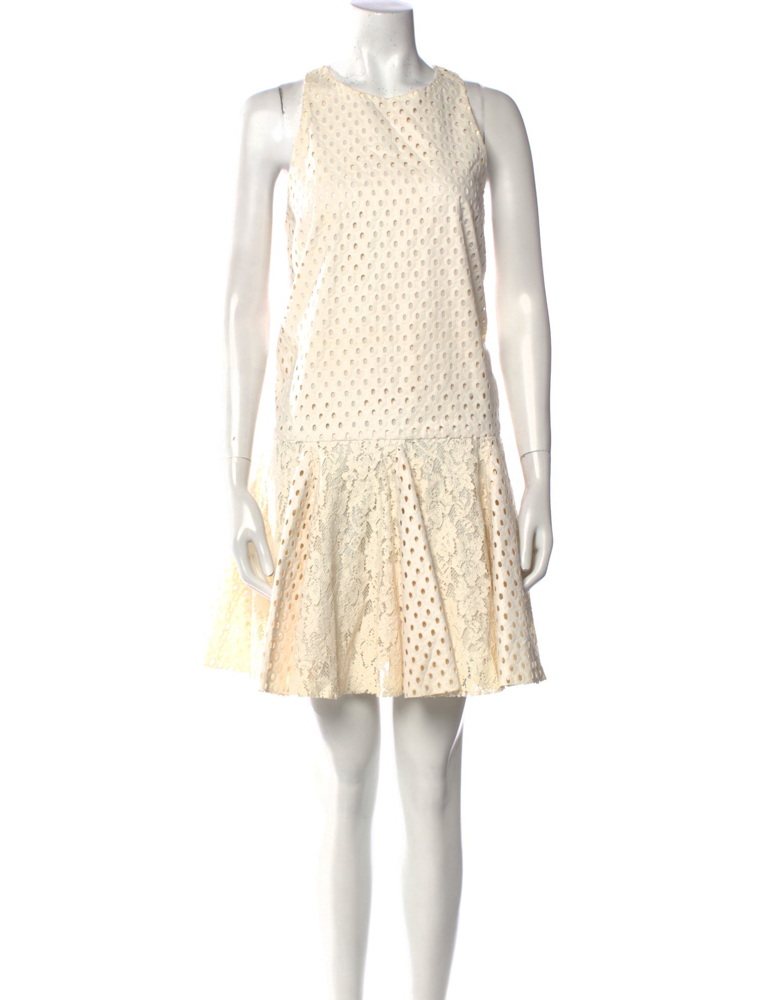 MSGM Polka Dot Print Mini Dress