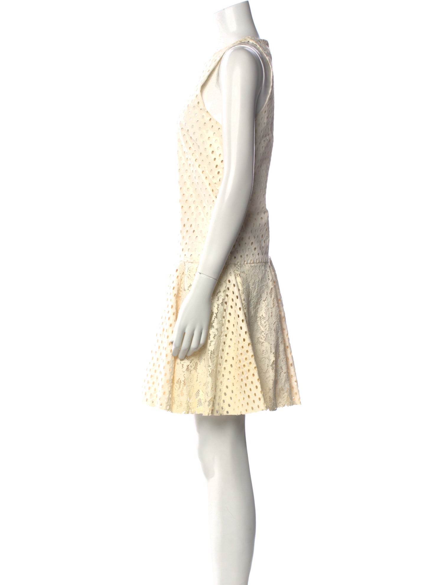 MSGM Polka Dot Print Mini Dress