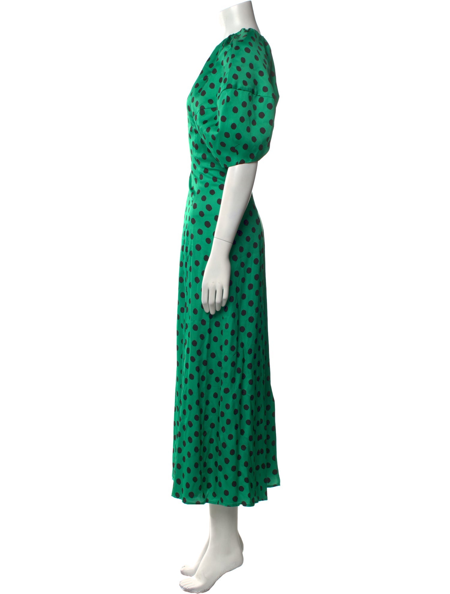 MSGM Polka Dot Print Long Dress