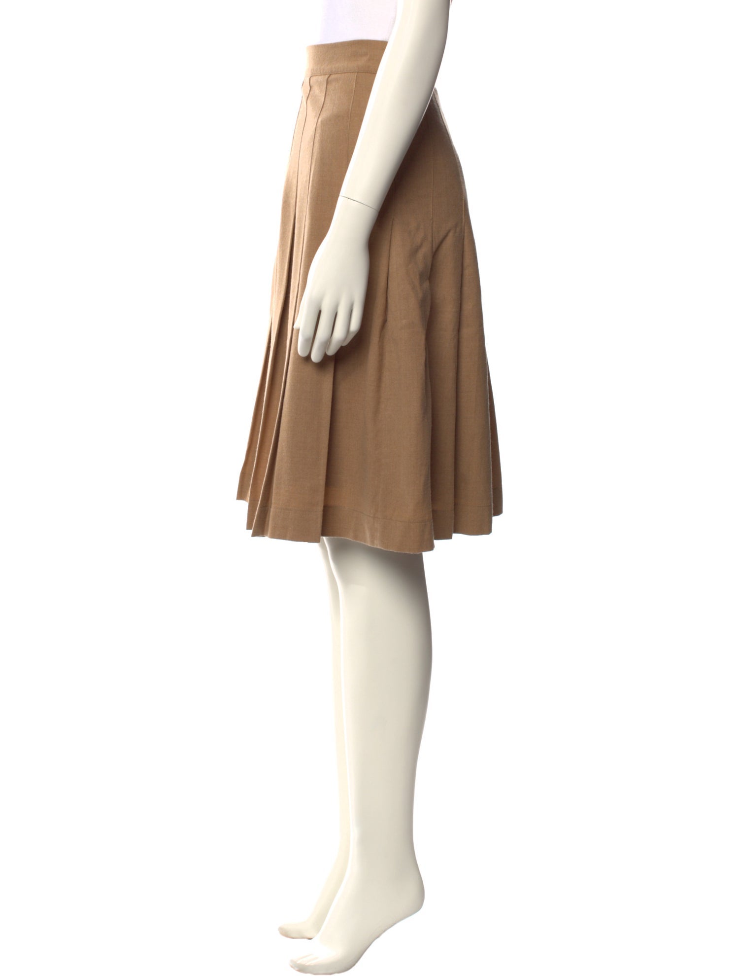 MSGM Virgin Wool Knee-Length Skirt