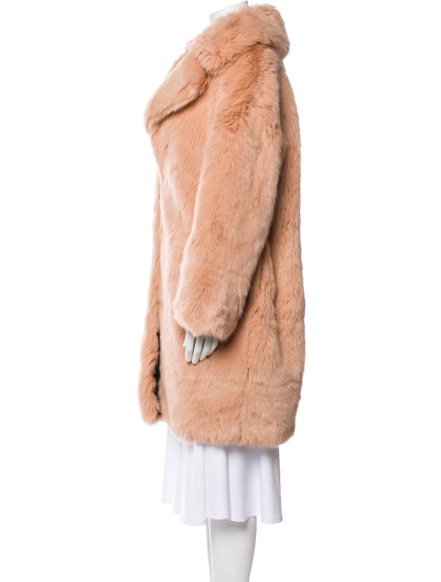 MSGM Faux Fur Faux Fur Coat