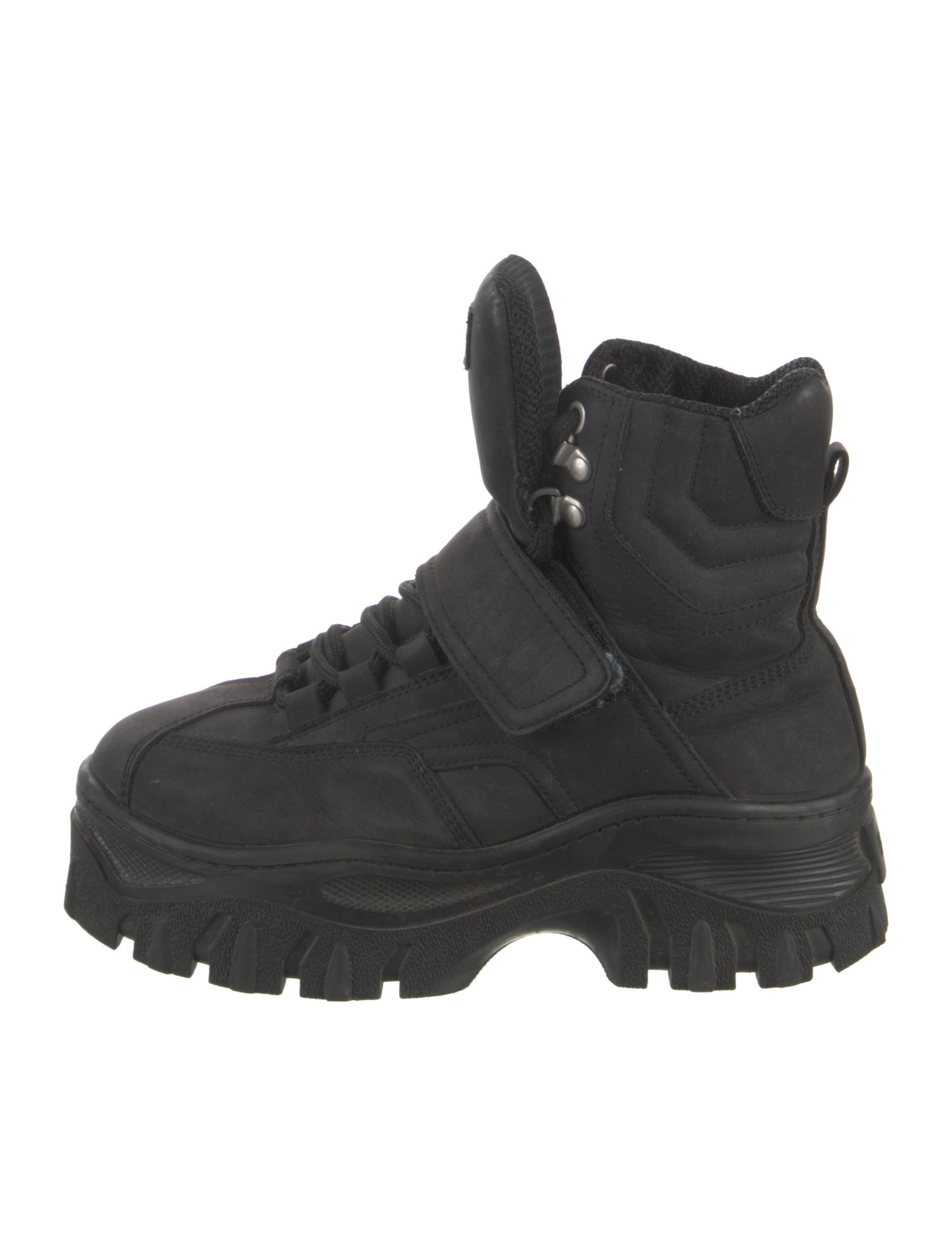 MSGM Suede Combat Boots