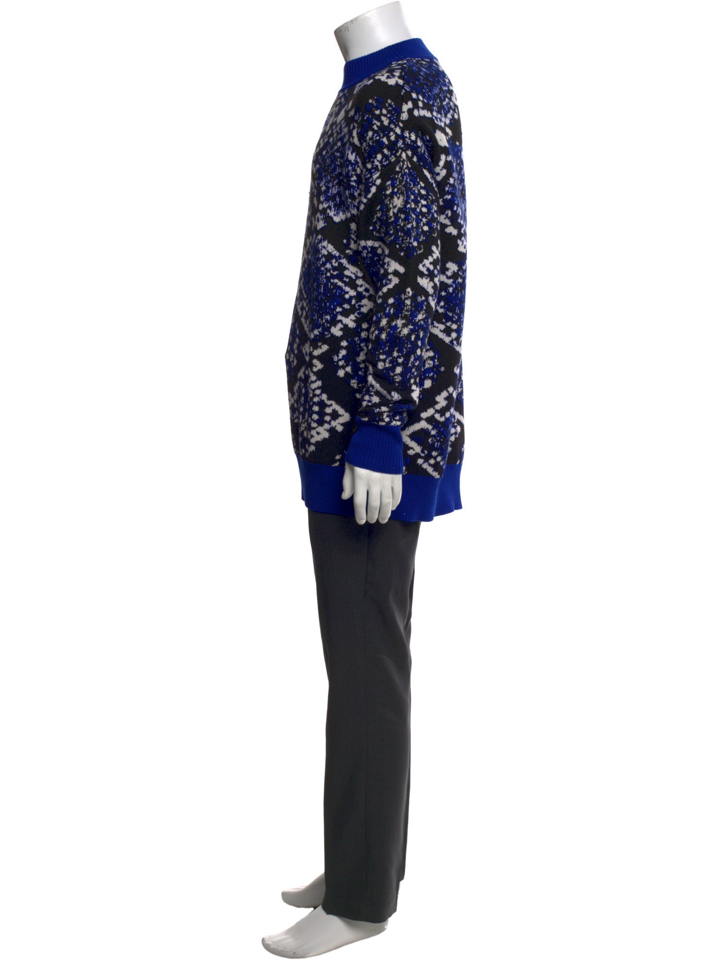 MSGM Printed Turtleneck Pullover