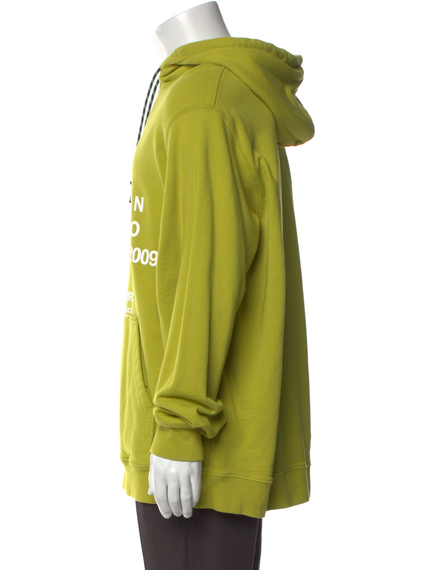 MSGM Graphic Print Crew Neck Hoodie