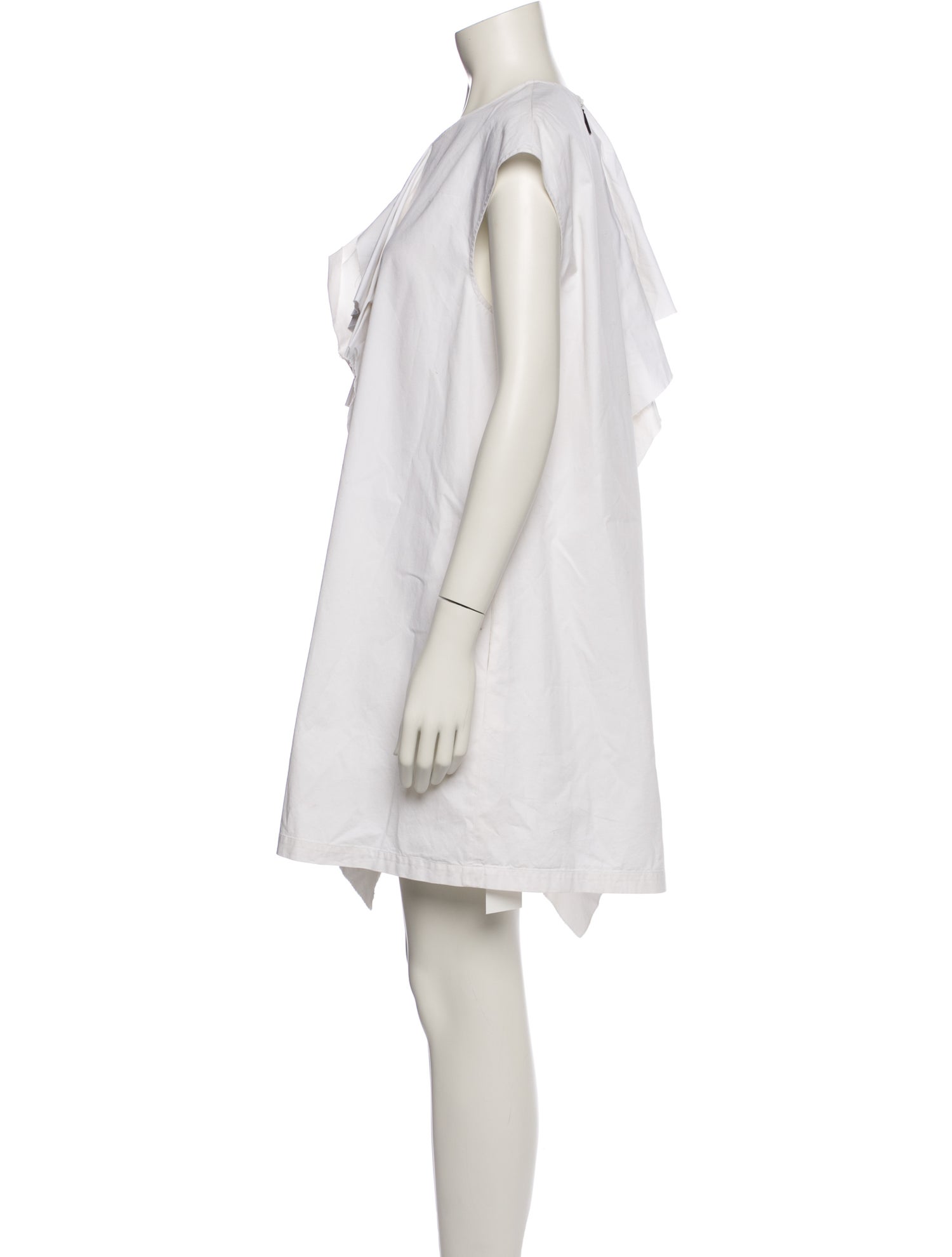 MSGM Crew Neck Mini Dress