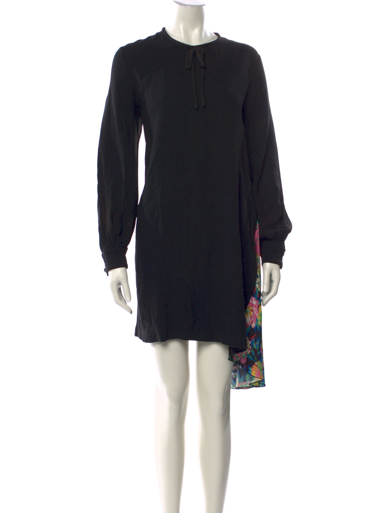 MSGM Crew Neck Mini Dress