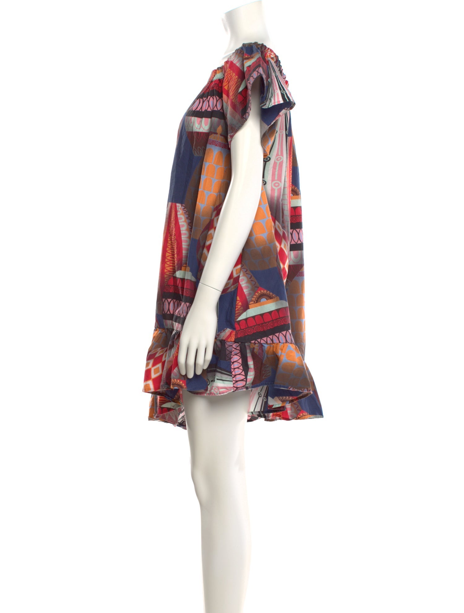 MSGM Printed Mini Dress