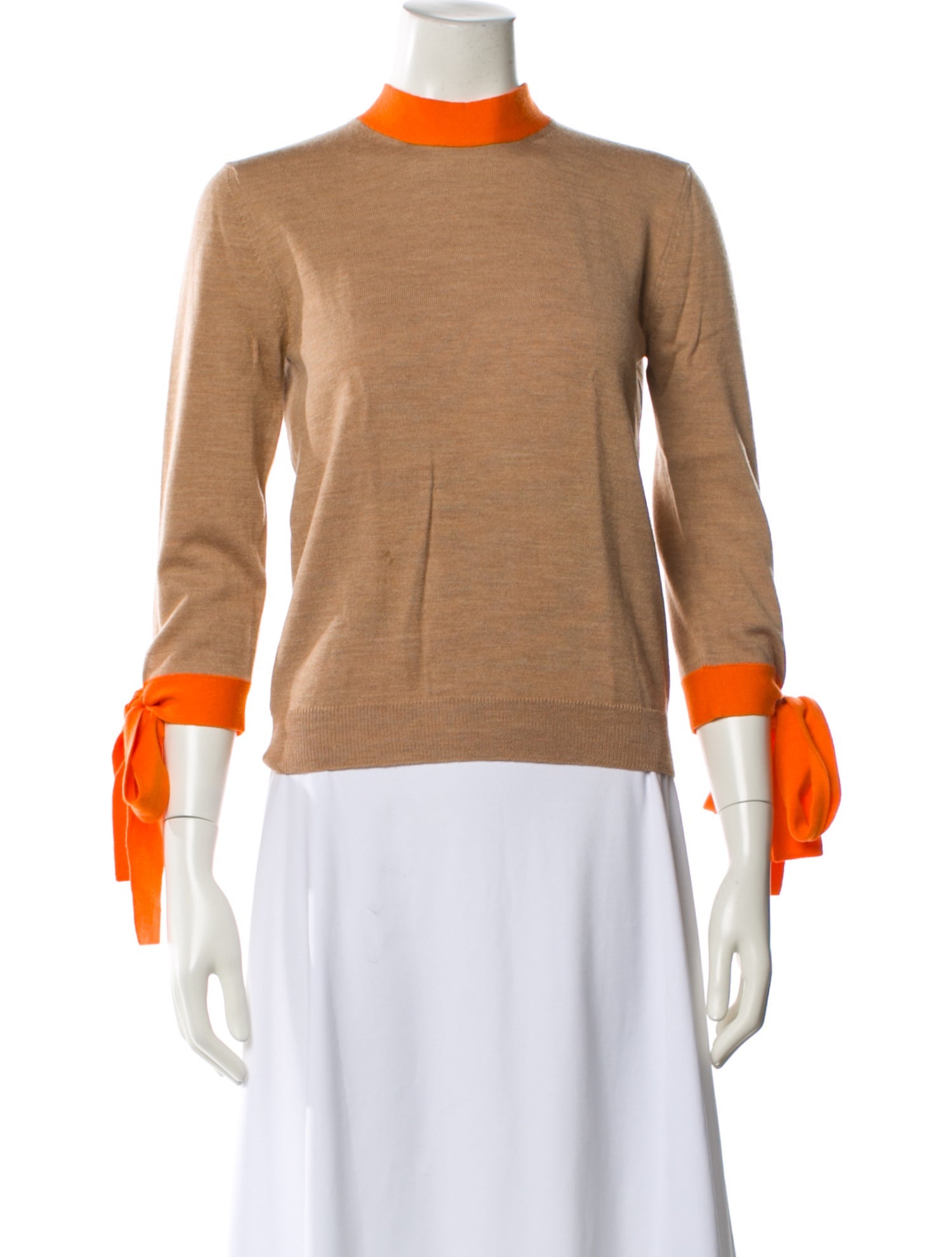 MSGM Virgin Wool Crew Neck Sweater