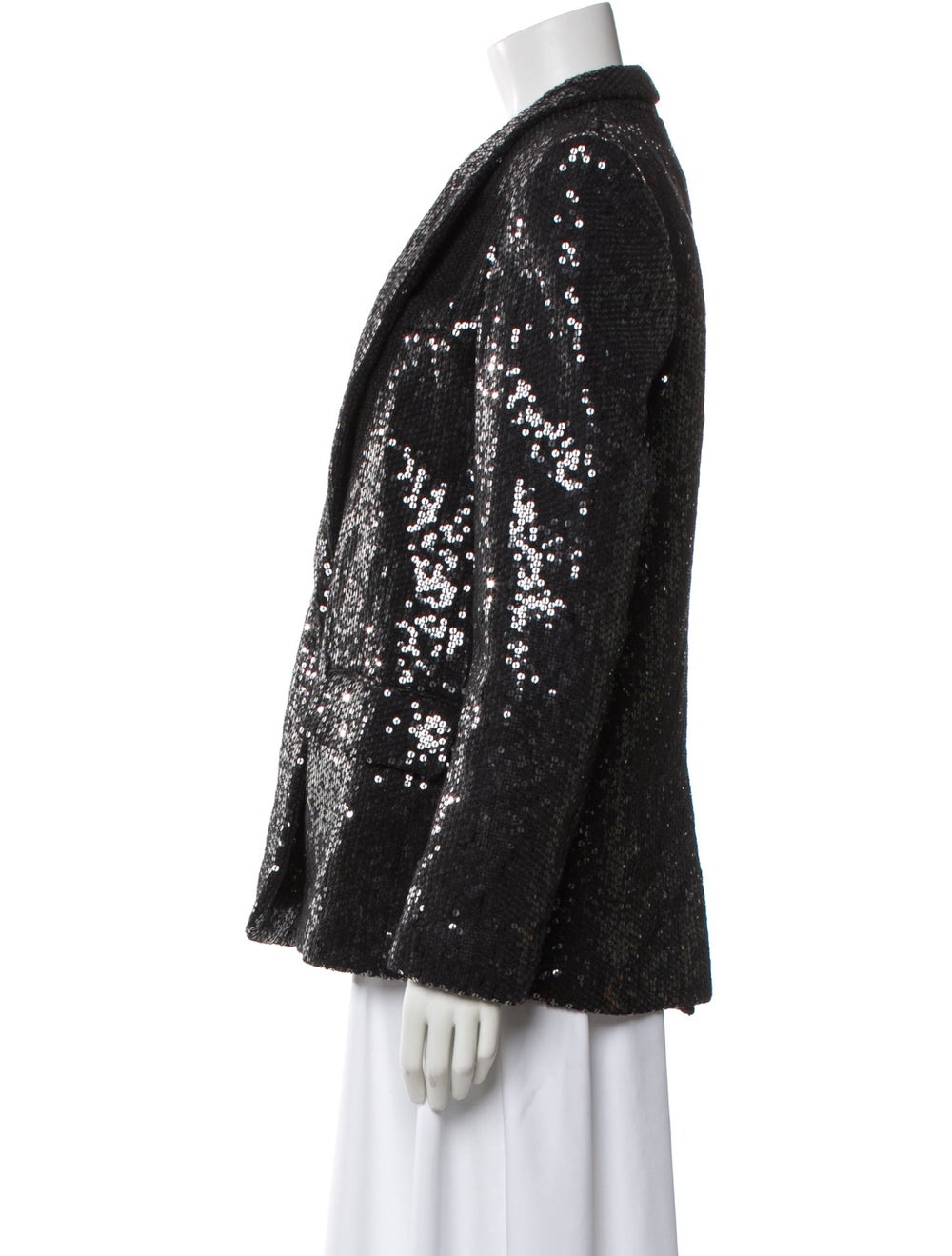 MSGM Sequin Patterned Evening Jacket w/ Tags - image 2